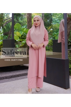 SAFEERA SUIT - DUSTY PINK